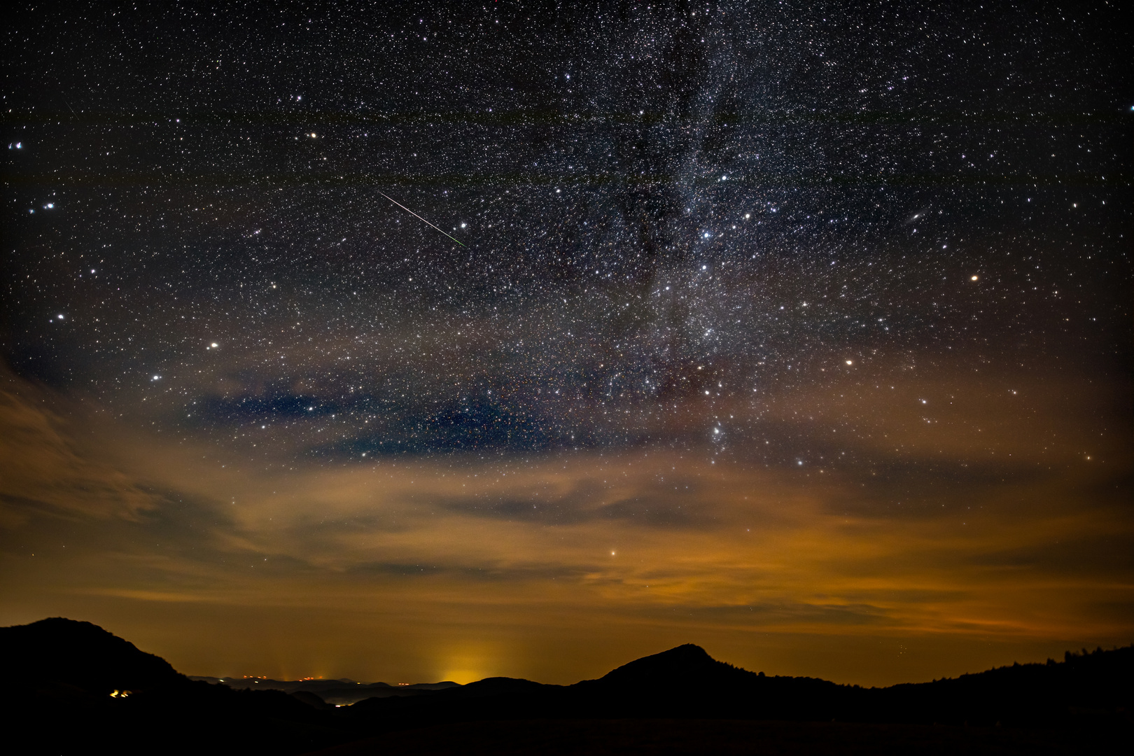 Perseiden-Nacht in der Rhön