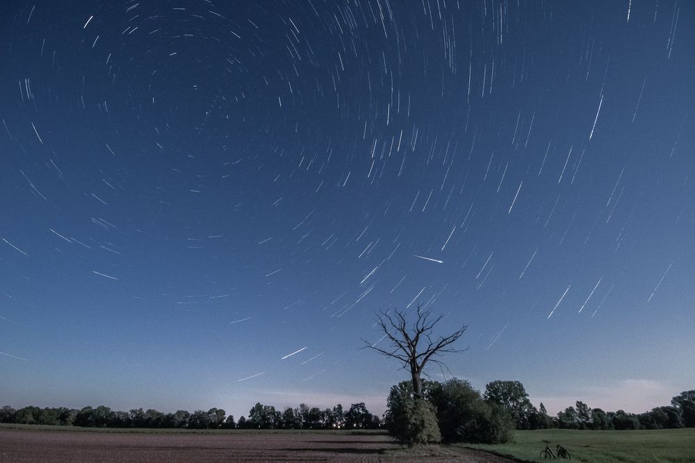 Perseiden und Startrails