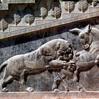 Persepolis, am Treppenaufgang, Relief