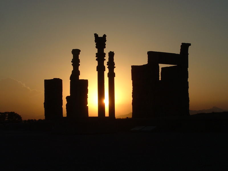 Persepolis by night