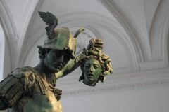 Perseus und das Haupt der Medusa....