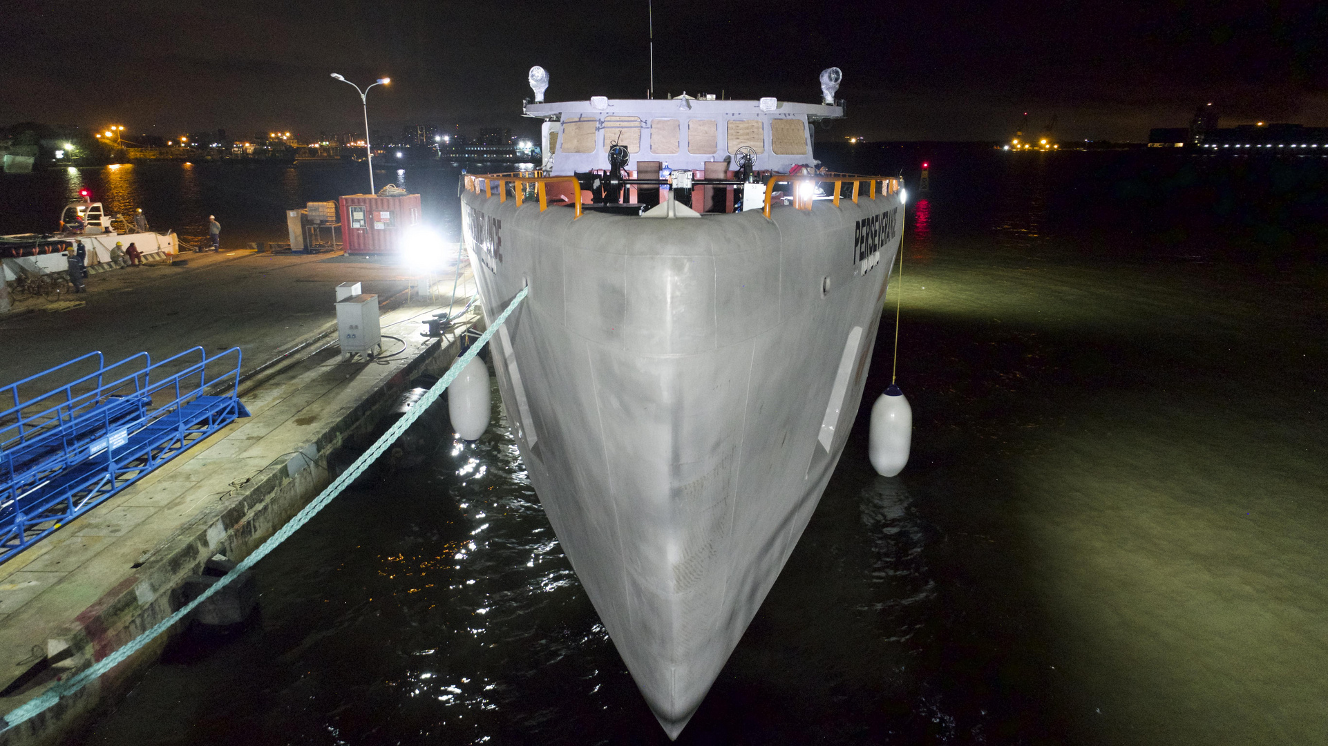 Perseverance sea trial Dec. 2022 Photo Peter Scheid