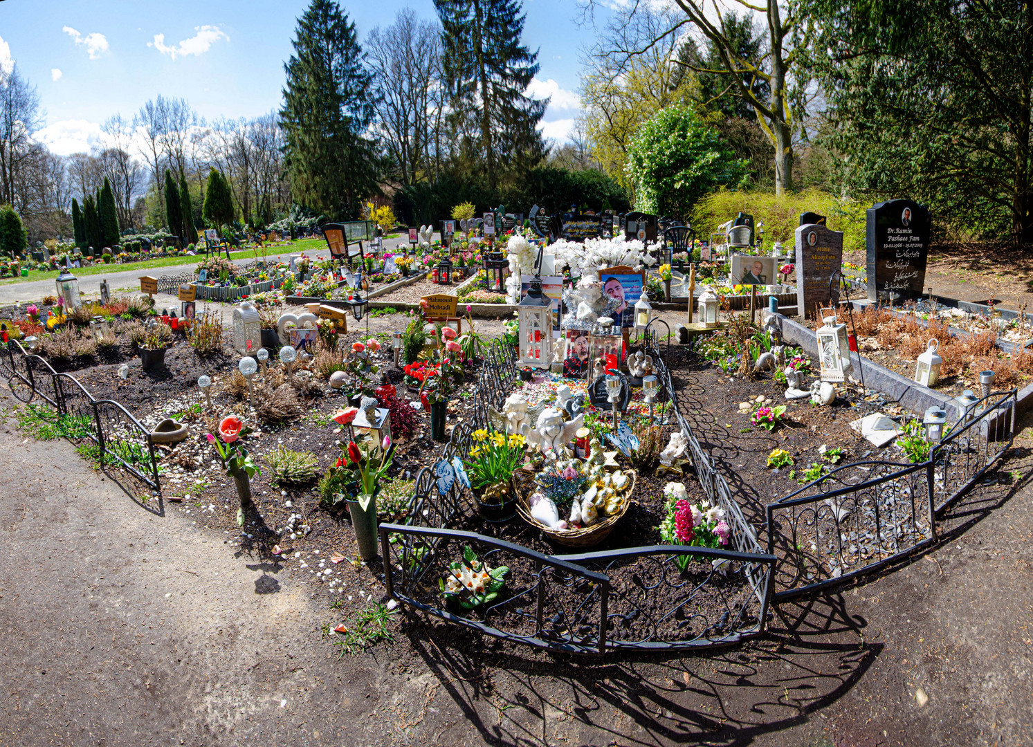 persischer friedhof auf dem Ohlsdorfer Friedhof