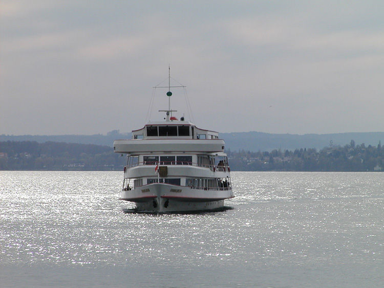 Personenschiff auf dem Bodensee