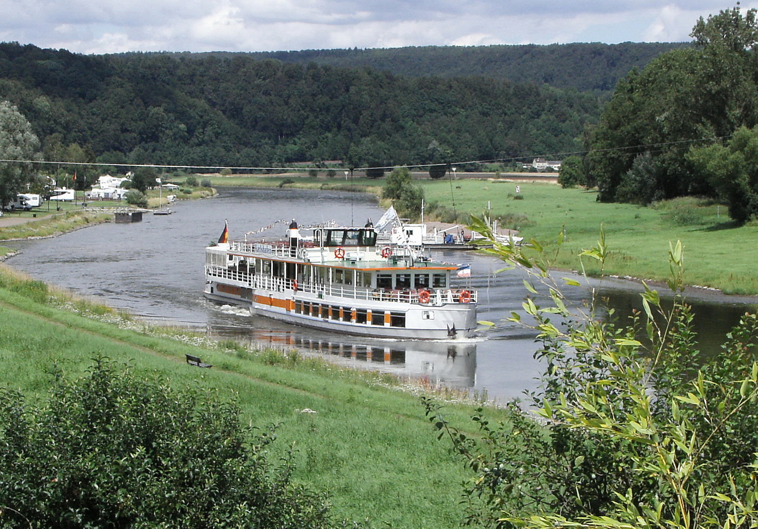 Personenschiff auf der Weser -  Folge 1