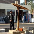 Personenschutz auf Luxors Straßen,