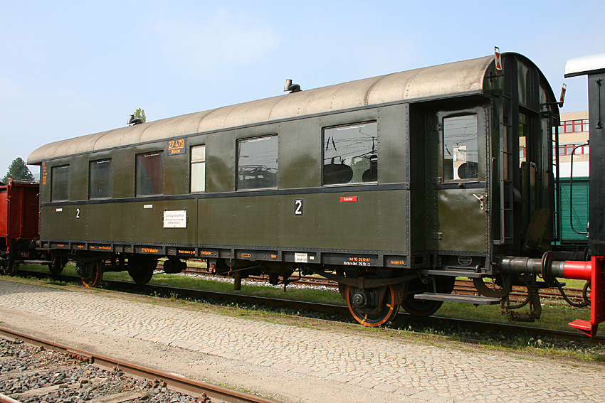 Personenwagen "27 479 Münster" der Eisenbahn-Tradition Lengerich
