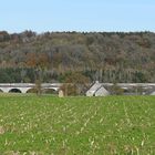 Personenzug- Viadukt bei  Remersdaal (B)