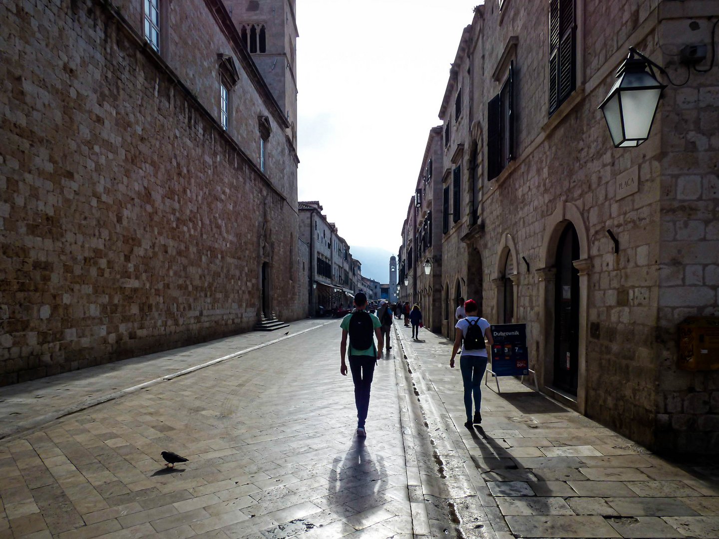 Perspectiva en Dubrovnik