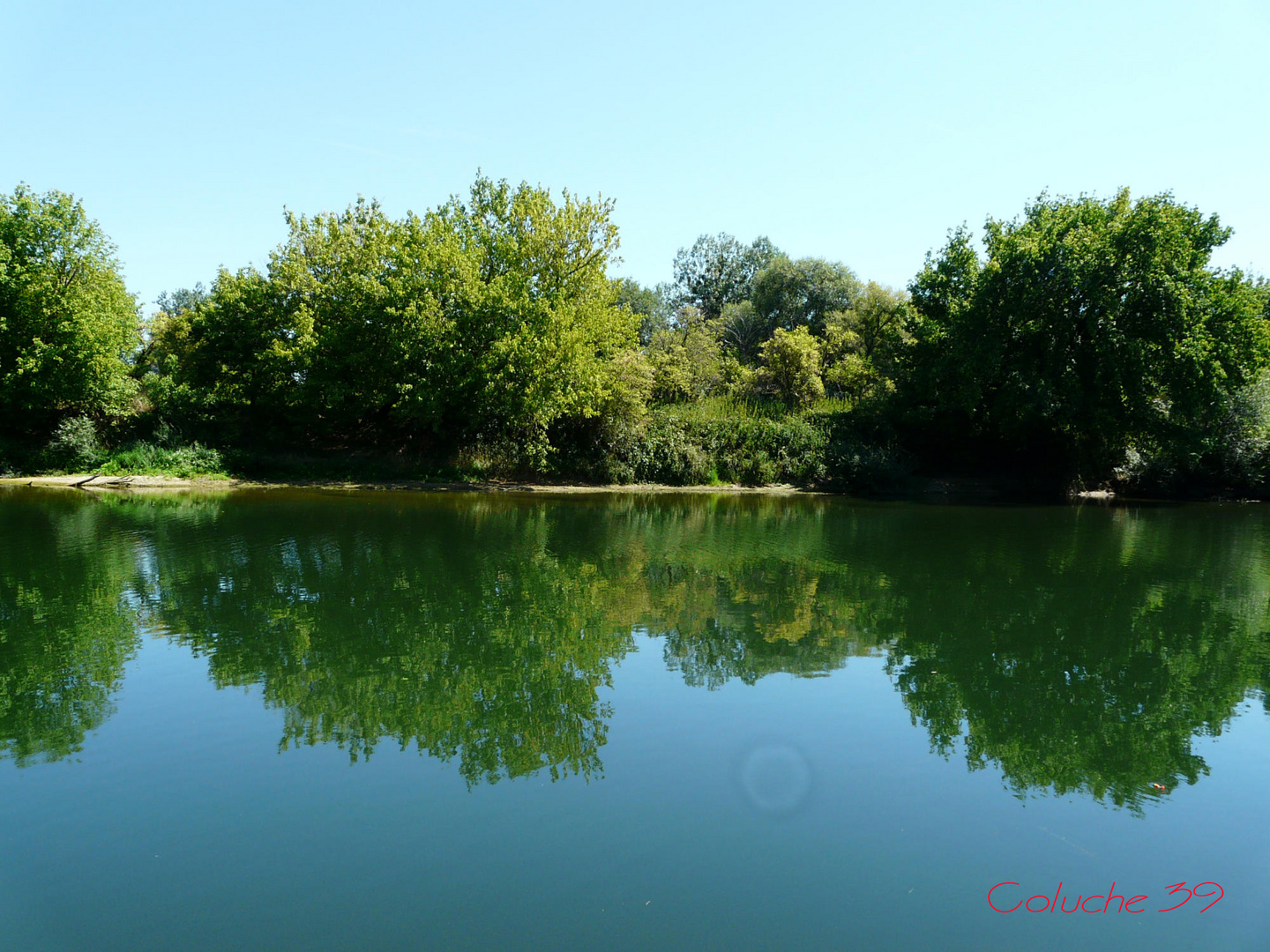 Perspective sur l'eau