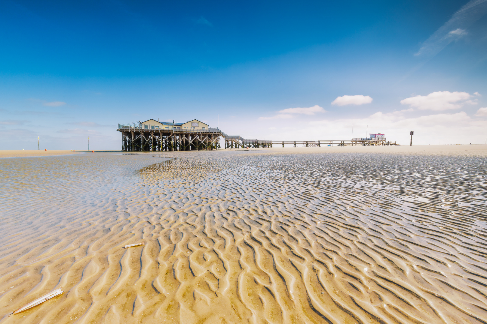 Perspekte unklassisch vom Pavillon in St. Peter-Ording