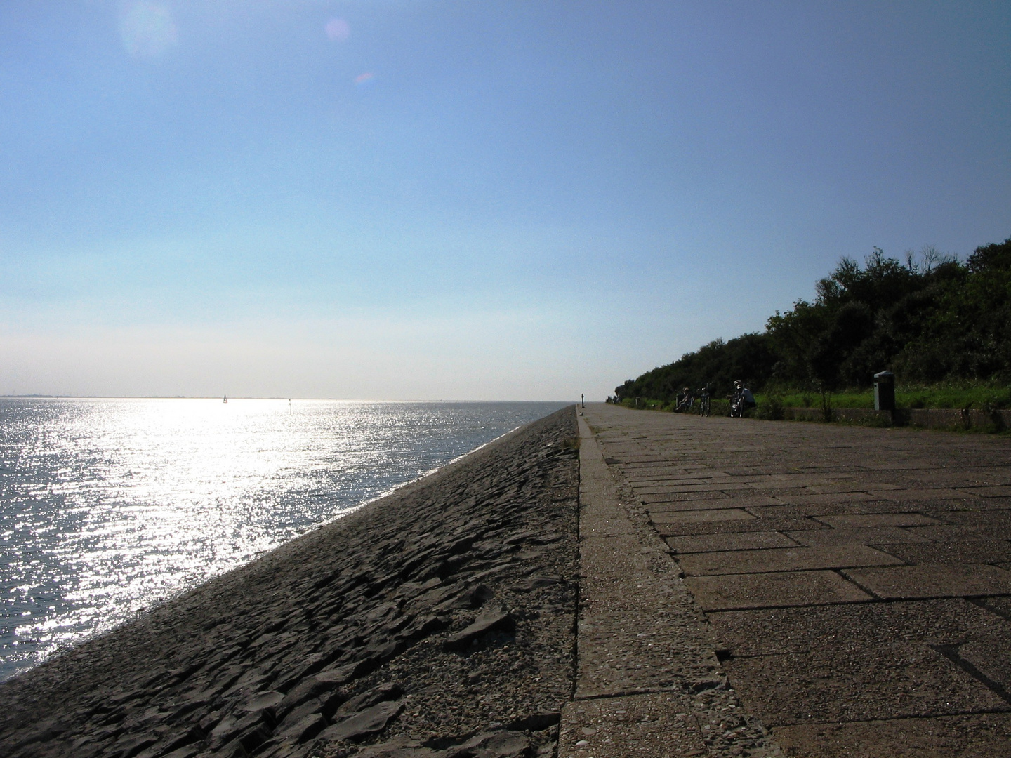 Perspektive am Meer