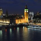 Perspektive aus London Eye