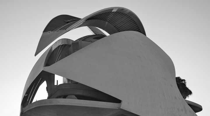 Perspektive eines Opernhauses