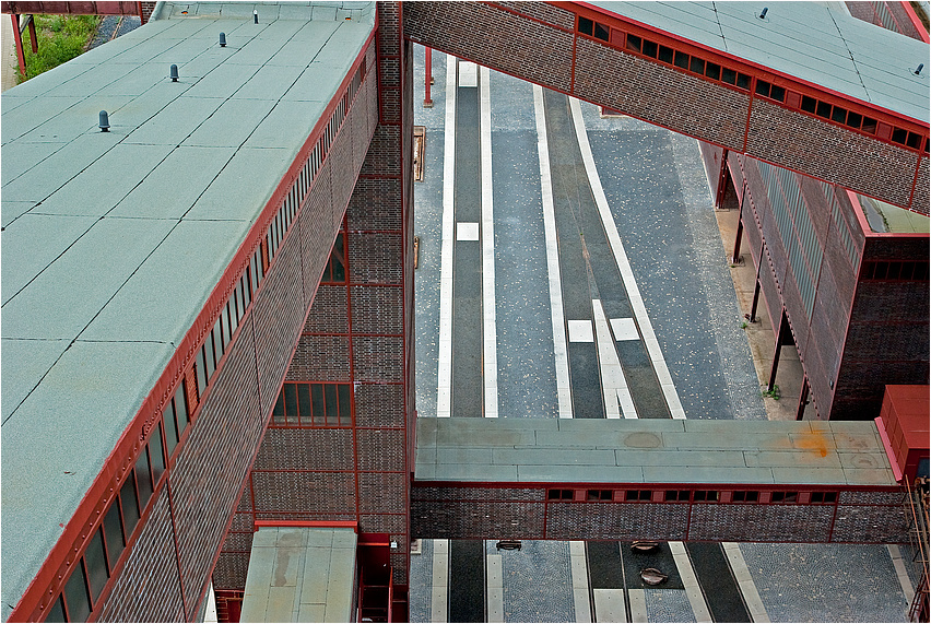 Perspektive im Zollverein