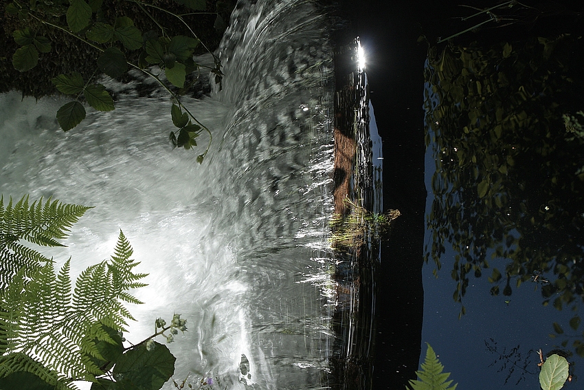 Perspektive Wasserfall