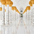 Perspektivisch -Scheich Zayed Moschee -  Abu Dhabi