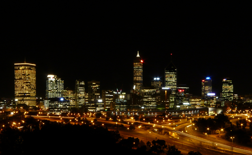 Perth by night