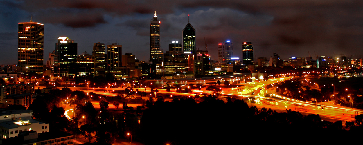 Perth by night