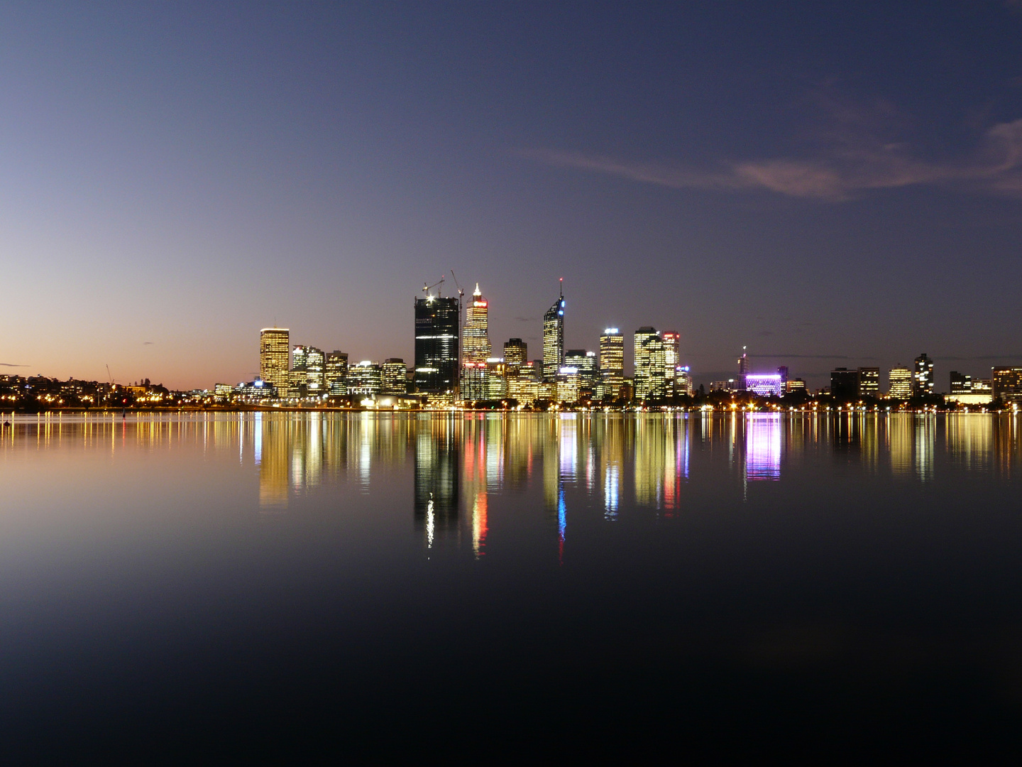 Perth by night