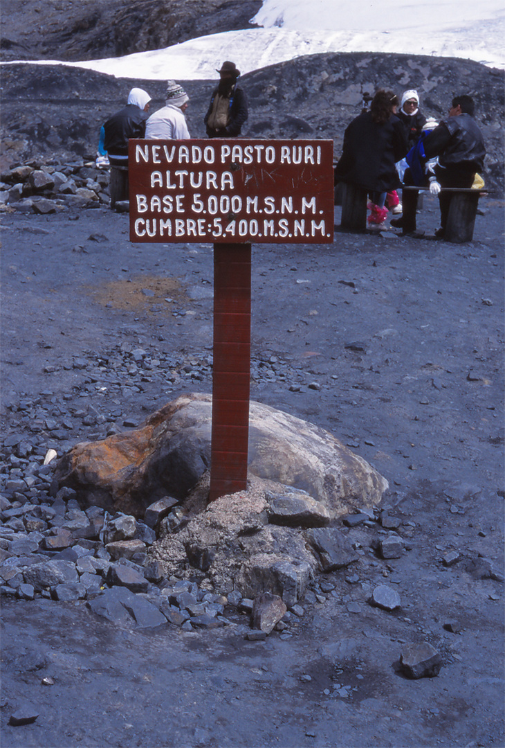 Peru 1994 Bild / 5000 m über NN