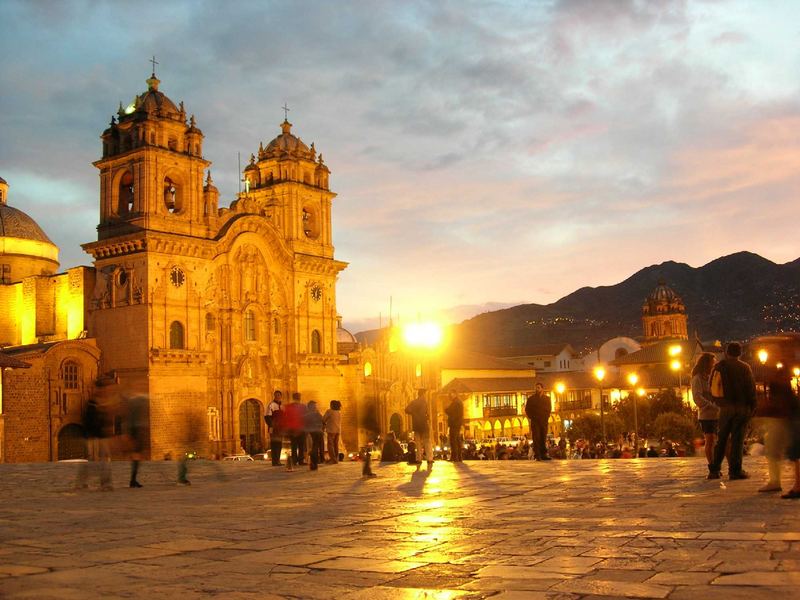 Peru - Abendstimmung in Cuzco