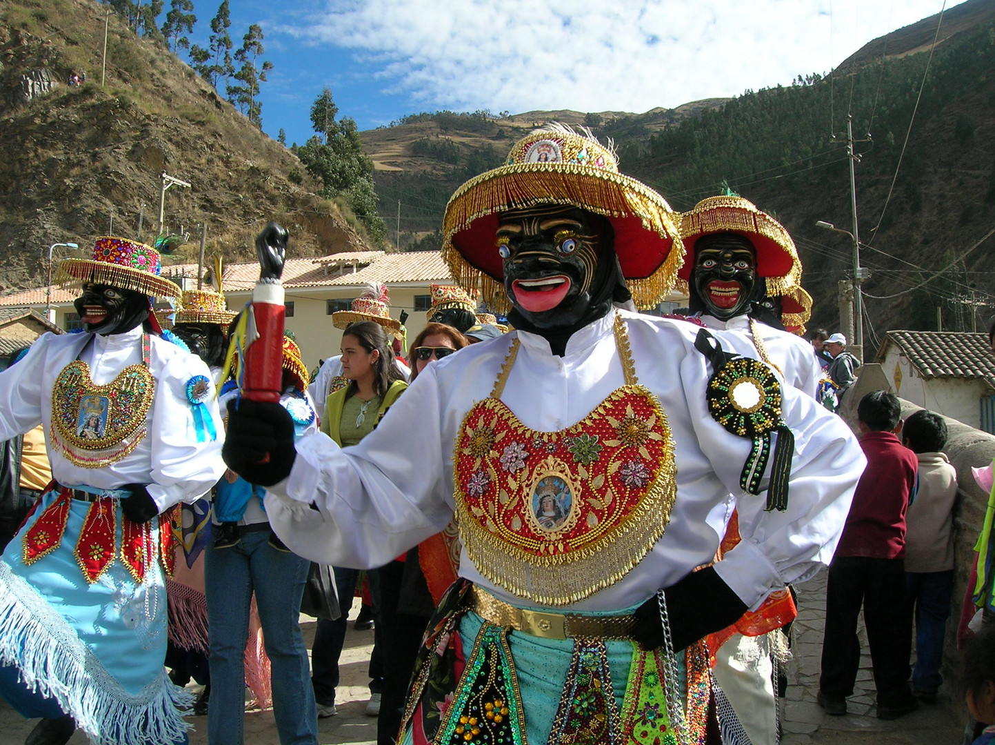 Peru Cusco Paucartambo Fiesta Virgen del Carmen Imagen & Foto