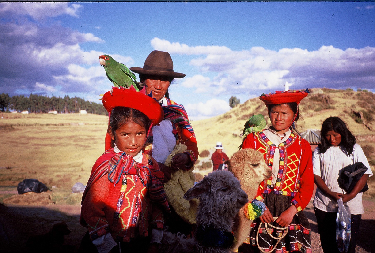 Peru indians near Cuzco