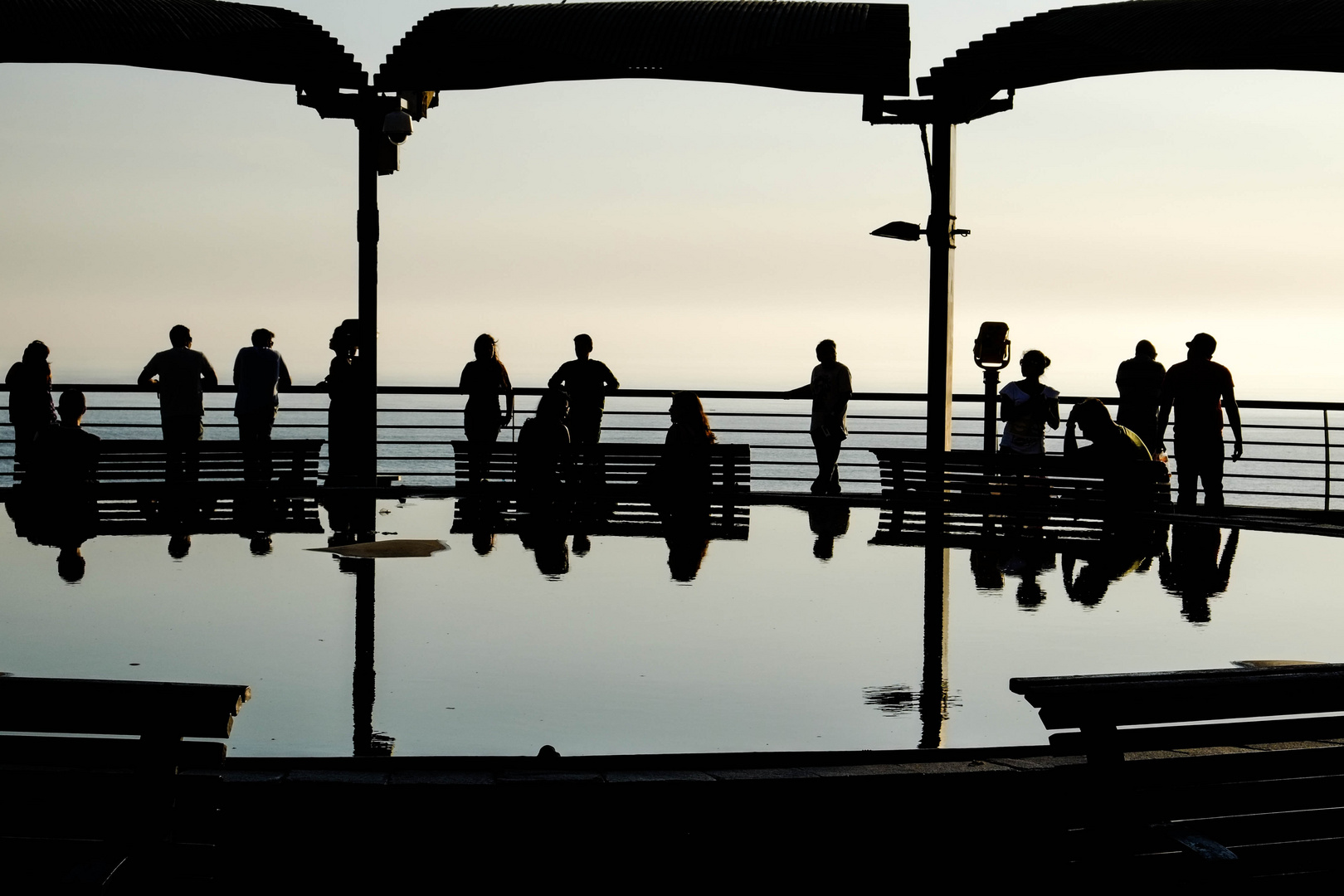 Perú | Mirando el mar desde Larcomar, Lima