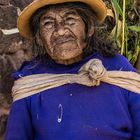 Peruanische Bäuerin