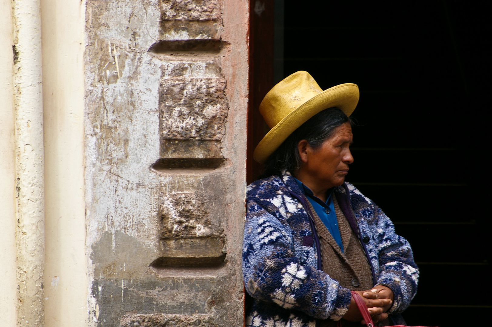 Peruanische Straßenatmosphäre