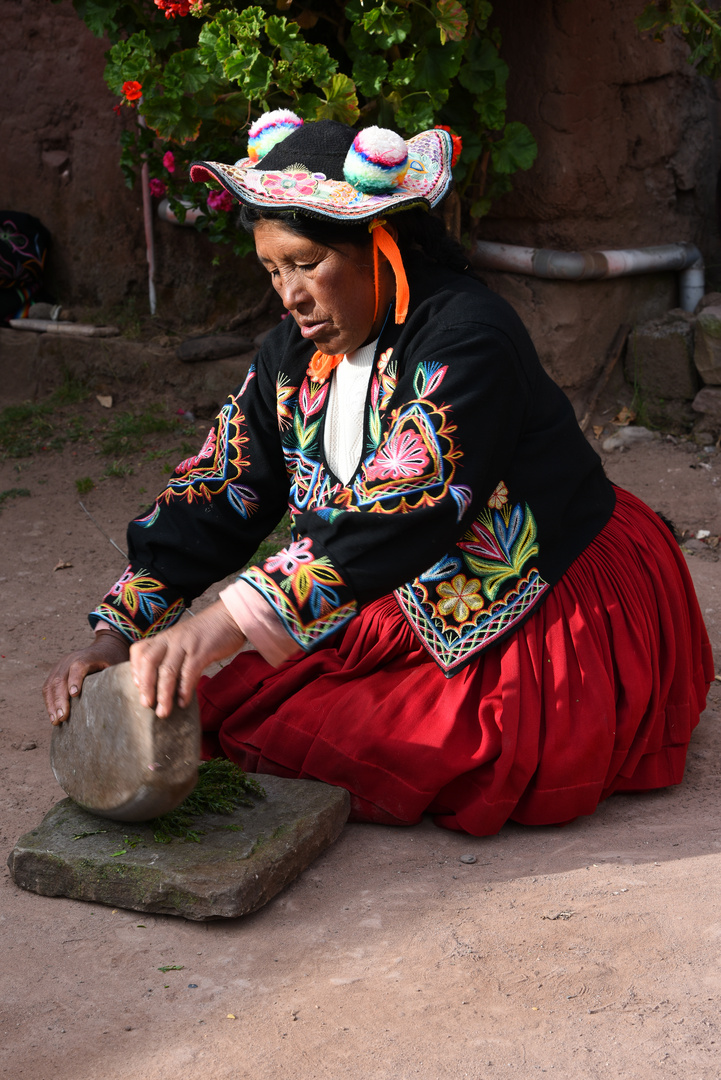 Peruanische Tracht