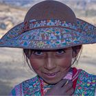 Peruanisches Bauernmädchen. 