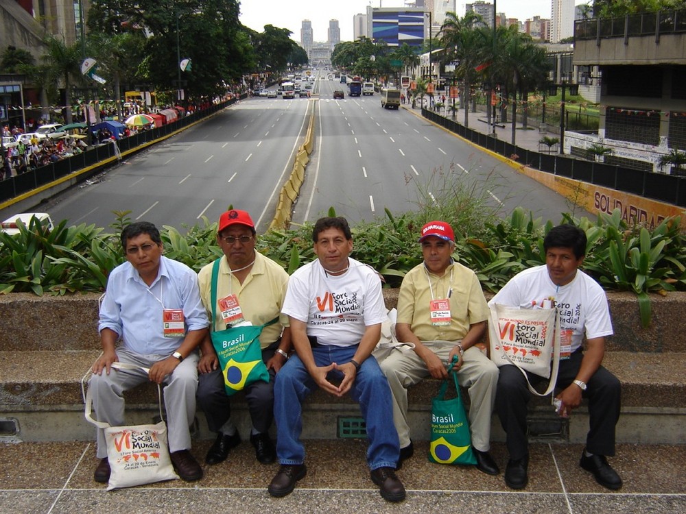 Peruanos en Caracas