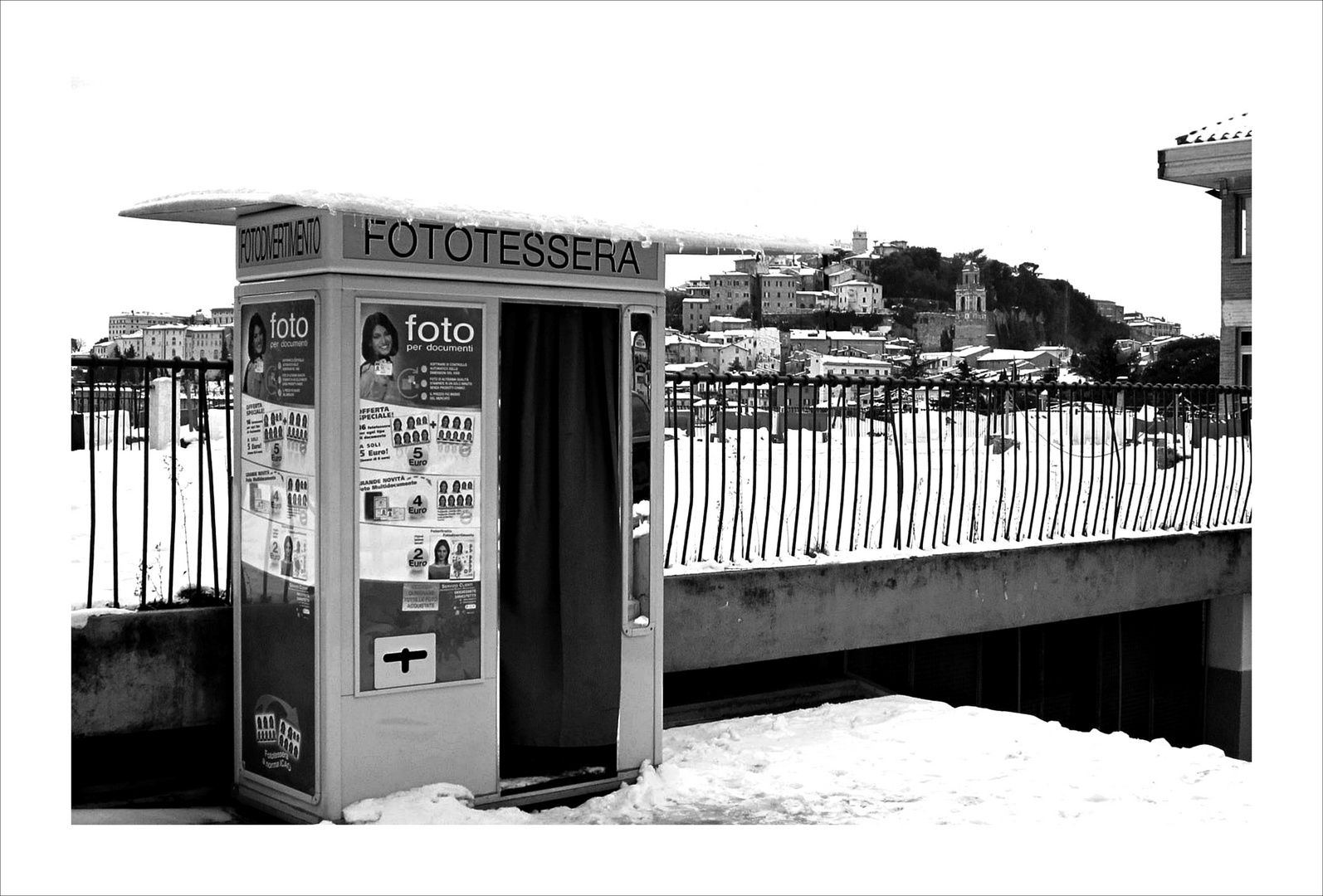 Perugia d'inverno.