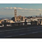 Perugia d'inverno.