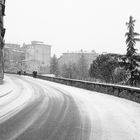 Perugia  e la neve.