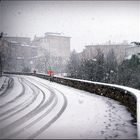 Perugia e la neve.