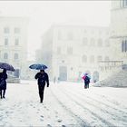 Perugia e la neve.