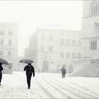 Perugia in bianco.