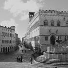 Perugia in b/n