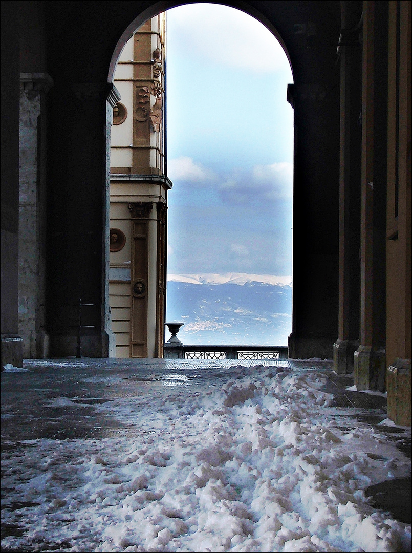 Perugia - Vista Monte Subasio