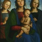 Perugino: Maria mit Kind und weiblichen Heiligen