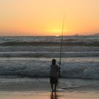 PESCA AL ATARDECER...