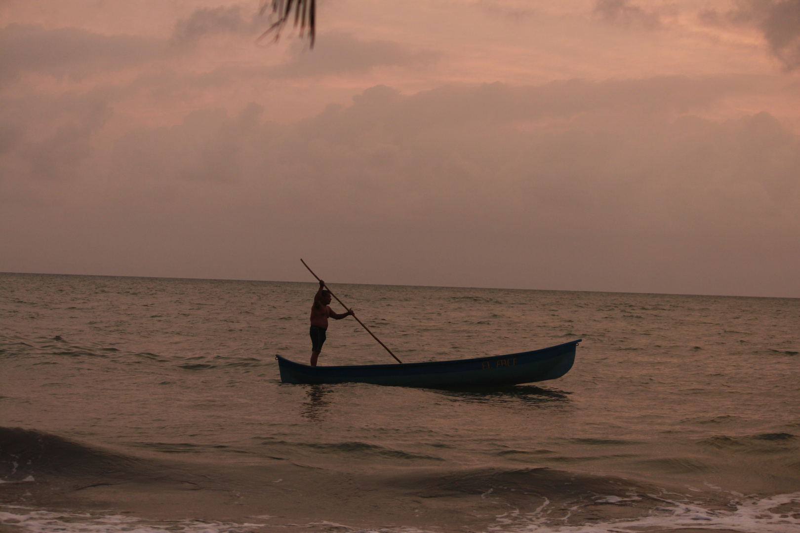 Pescador al amanecer