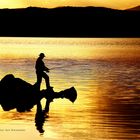 Pescador en el Atazar