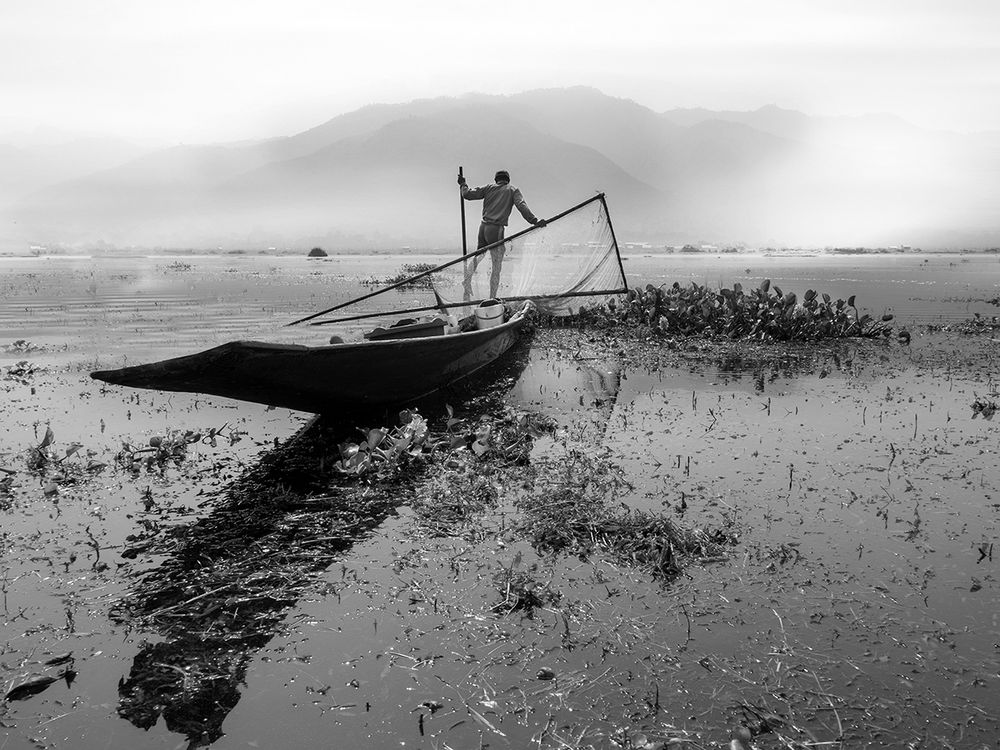 Pescador lago Inle