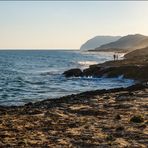 Pescadores al atardecer