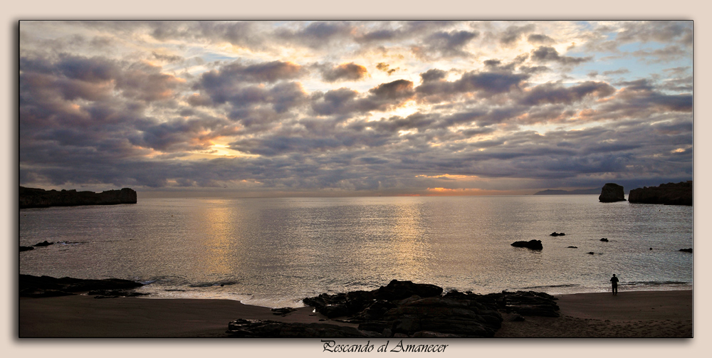 Pescando al Amanecer