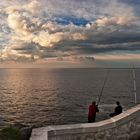 Pescando al atardecer